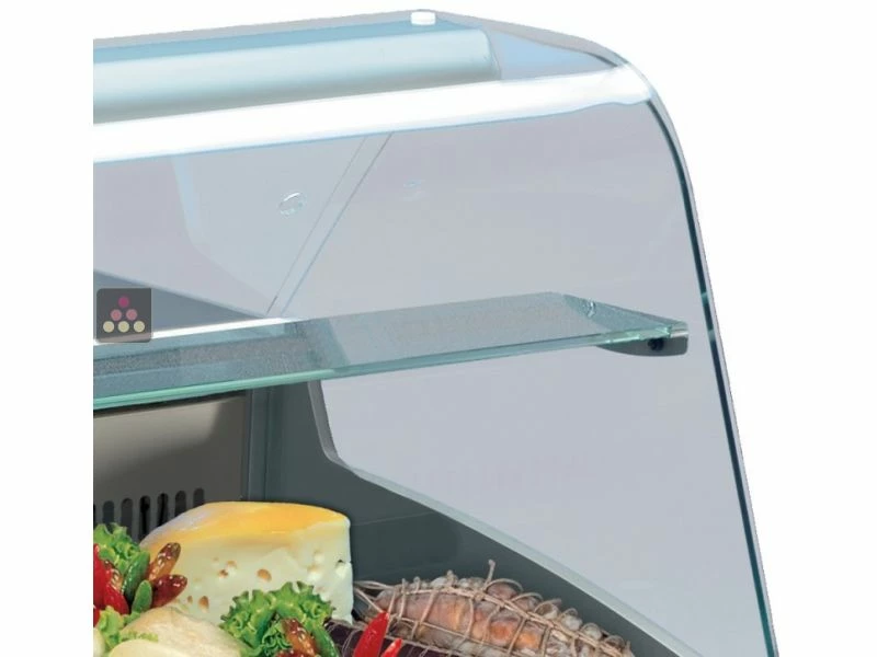 Vente flash ⭐ TECNOX Comptoir réfrigéré posable - Largeur 150cm - Vitrage bombé 🔥 4 Vente flash ⭐ TECNOX Comptoir réfrigéré posable - Largeur 150cm - Vitrage bombé 🔥 – Image 2