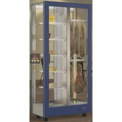 Budget ???? CALICE DESIGN Vitrine réfrigérée de présentation pour charcuteries et fromages - Usage pro - 4 côtés vitrés - Habillage magnétique ???? -CALICE Magasin 5805 25021 800 600