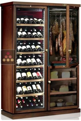 Le moins cher ✨ CALICE Combiné d'une cave à vin multi-températures, une cave à charcuterie et une cave à fromage - Habillage bois - Bouteilles inclinées 🎁 3 Le moins cher ✨ CALICE Combiné d'une cave à vin multi-températures, une cave à charcuterie et une cave à fromage - Habillage bois - Bouteilles inclinées 🎁