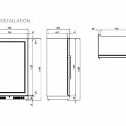 Budget đ§š BRERA Vitrine rĂ©frigĂ©rĂ©e de conservation des charcuteries - Stockage sur clayettes đ„°