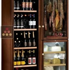 Remise 😉 CALICE Combiné de 3 caves mono-températures pour vins, fromages et charcuteries 🌟