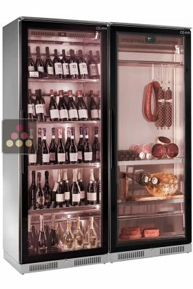 Vente flash đ BRERA CombinĂ© d'une cave vin de service mono ou multi-tempĂ©ratures et d'une vitrine rĂ©frigĂ©rĂ©e de conservation des charcuteries â 3 Vente flash đ BRERA CombinĂ© d'une cave vin de service mono ou multi-tempĂ©ratures et d'une vitrine rĂ©frigĂ©rĂ©e de conservation des charcuteries â