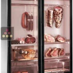Meilleure affaire 😉 BRERA Combiné de 2 vitrines réfrigérées pour maturation de viande et conservation de charcuteries 👍