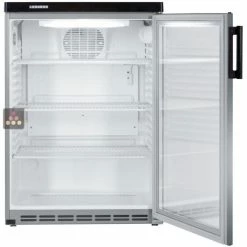 Nouveau 🌟 LIEBHERR PRO Table-top positif ventilé vitré encastrable sous plan - Epoxy Silver - 157L 🤩 -CALICE Magasin 7679 33638 800 600