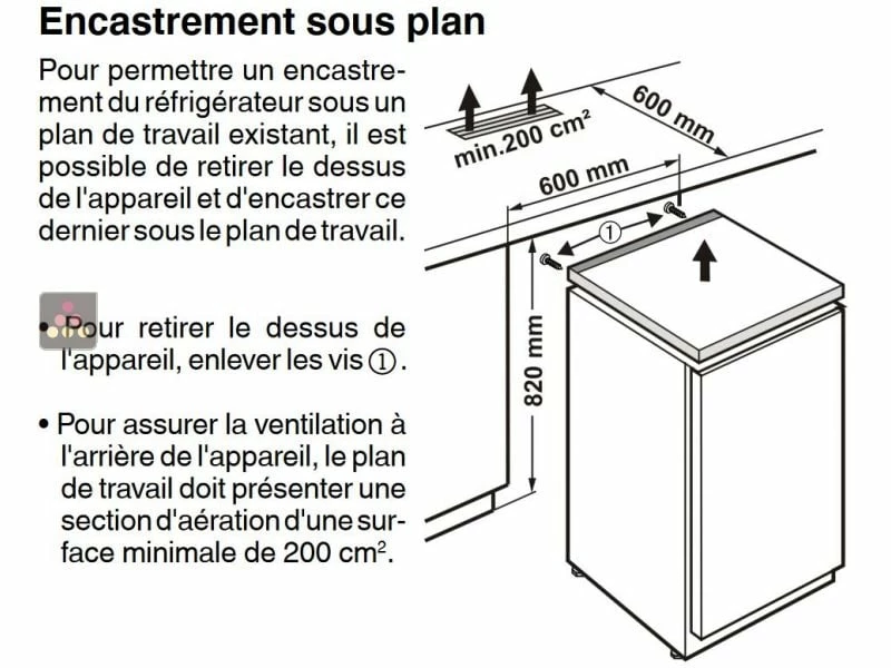 Nouveau ⌛ LIEBHERR PRO Table-top positif ventilé encastrable sous plan - Epoxy Silver - 160L 🛒 3 Nouveau ⌛ LIEBHERR PRO Table-top positif ventilé encastrable sous plan - Epoxy Silver - 160L 🛒