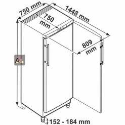 Les meilleures critiques de 👍 LIEBHERR PRO Armoire positive ventilée de restauration GN 2/1 - Cuve ABS - Carrosserie Inox - 491L 😀