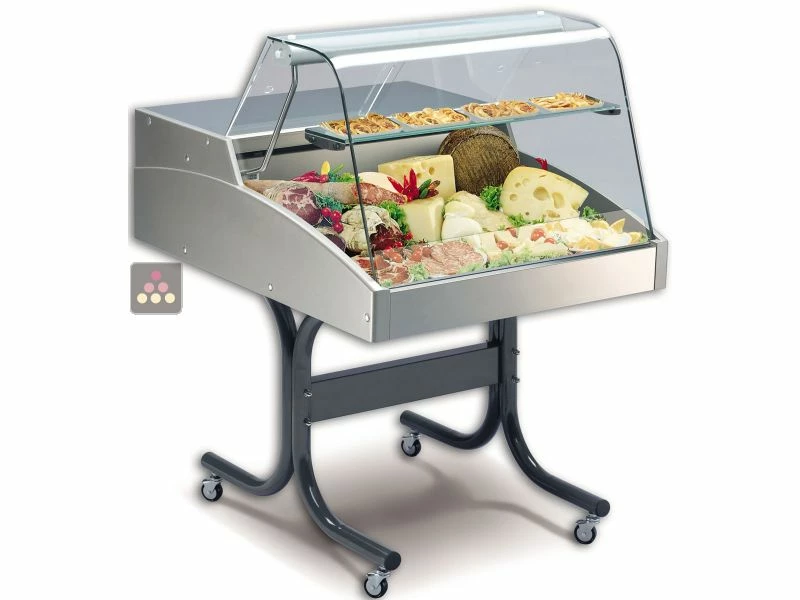 De gros 🛒 TECNOX Piétement sur roulettes avec freins ✔️ 3 De gros 🛒 TECNOX Piétement sur roulettes avec freins ✔️