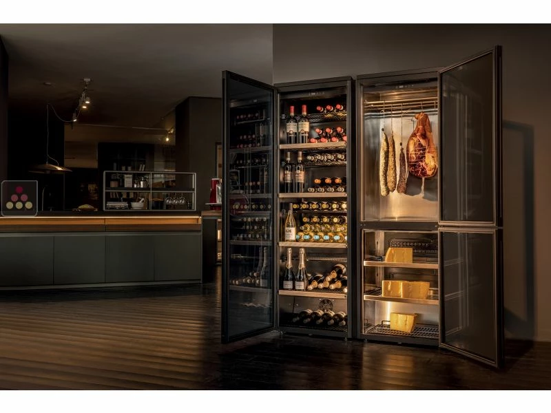 Promo ✨ CALICE Combiné 2 températures : cave à charcuterie et cave à fromage - Pose libre ❤️ 4 Promo ✨ CALICE Combiné 2 températures : cave à charcuterie et cave à fromage - Pose libre ❤️ – Image 2