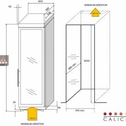 De gros ❤️ CALICE Combiné enchassable 2 températures : cave à fromage et cave à charcuterie 😀