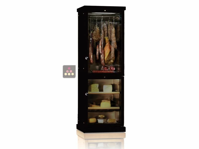 Bon marché 🎉 CALICE Combiné 2 températures : cave à charcuterie et cave à fromage - Habillage bois 🥰 3 Bon marché 🎉 CALICE Combiné 2 températures : cave à charcuterie et cave à fromage - Habillage bois 🥰