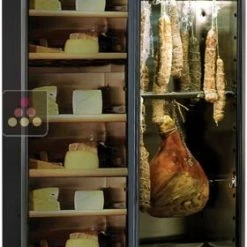 Tout neuf ❤️ CALICE Combiné d'une cave à charcuterie et une cave à fromage - Portes coulissantes - Pose libre 🌟