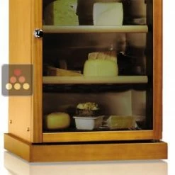 Meilleure vente 😍 CALICE Cave à fromage mono-température - Pose libre - Habillage bois 😍